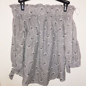 off the shoulder top